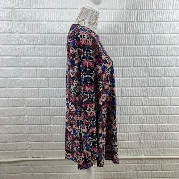 Show Me Your Mumu Tyler Tunic Dress Medium Floral - Picture 2 of 4